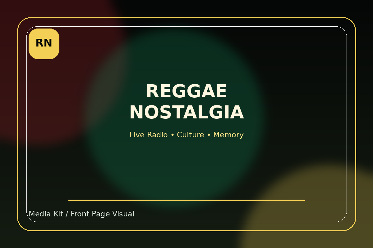 Reggae Nostalgia radio and culture